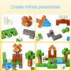 Magnetic Building Blocks Set – Creative STEM Construction Toy for Kids, Montessori Learning & Sensory Play