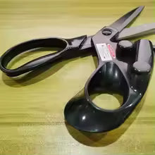 New Professional Laser Guided Stainless Steel Scissors for Home Crafts Fabric Sewing Scissors Straight Cut Quick Cutting