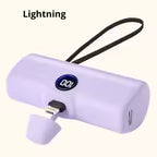 Fast Charging Power Bank Portable Charger External Battery Pack for iPhone Android LED Digital Display 5000mAh Mini Powerbank