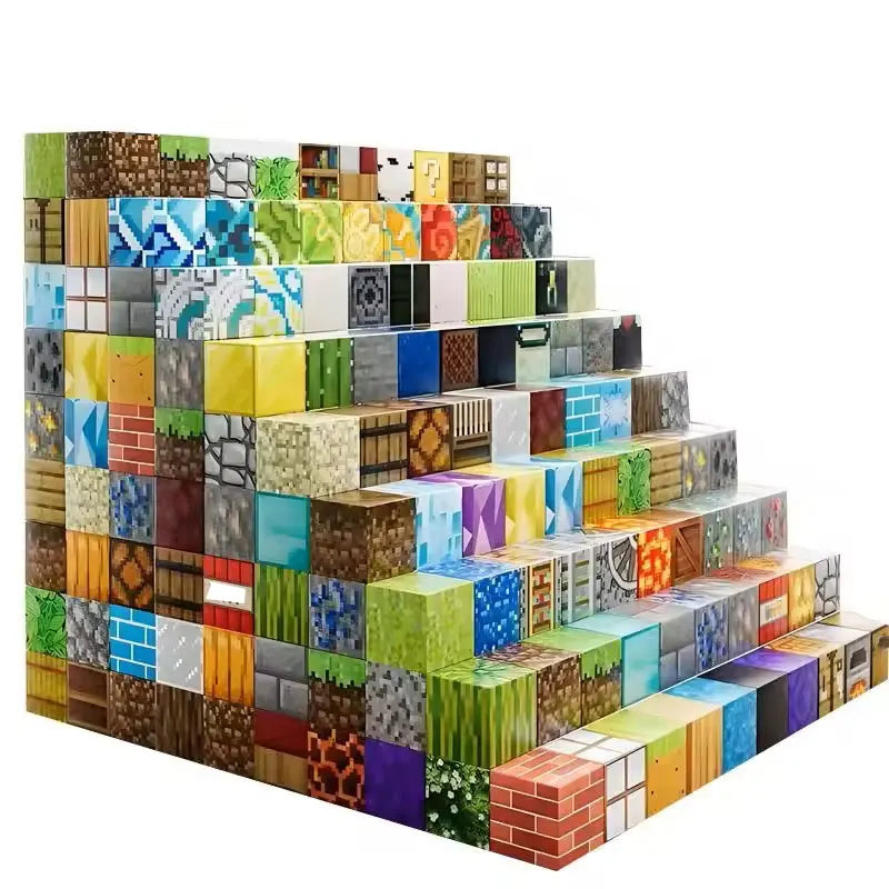 Magnetic Building Blocks Set – Creative STEM Construction Toy for Kids, Montessori Learning & Sensory Play