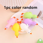 Large Size Antistress Duck Squeeze Toy Kawaii Cute Goose Stress Relief Decompression Stretch Vent Toy for Kids And Adults
