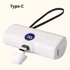 Fast Charging Power Bank Portable Charger External Battery Pack for iPhone Android LED Digital Display 5000mAh Mini Powerbank