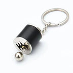 QMetal Keyring Creative Car Shifter Keychain Six Speed Manual Transmission Shift Gearbox Gear Fidget Toys Relieve Stress Anxiety