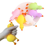 Large Size Antistress Duck Squeeze Toy Kawaii Cute Goose Stress Relief Decompression Stretch Vent Toy for Kids And Adults