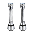 360° Rotating Kitchen Long Faucet Pressure Splash Proof Extended Filtering Foam Kitchen Universal Faucet Dual Mode Spray