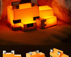 MC Game Cute Fox Night Light Soft Orange Glow Officially Licensed Decor And Desk Lamp For Gaming Room Or Kids And Tween Bedroom