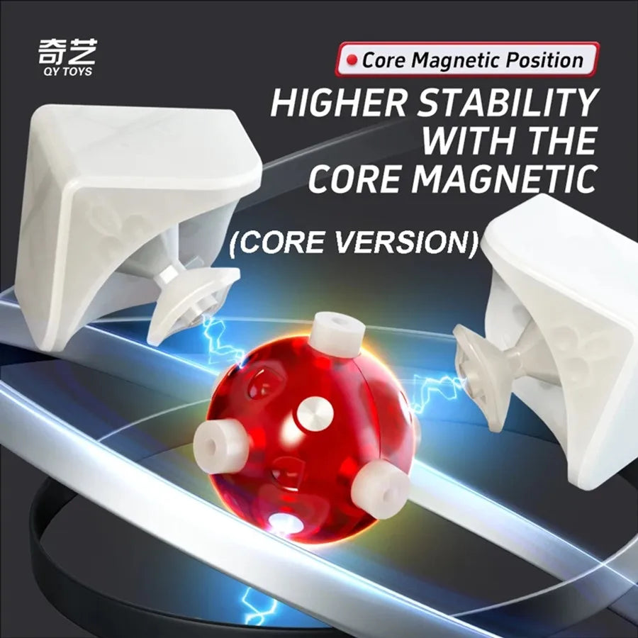 QiYi M Pro 2x2 Magnetic Magic Cube Professional 2×2 Speed Puzzle Children's Toys 2x2 Speedcube  Cubo Magico Toys For Children