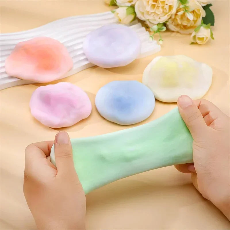 Shapeable Vacuum Squishies Sand Ball Grape Stress Ball Stress Relief Noisy Ball Desktop Squeezing Soothing Toy Birthday Gift