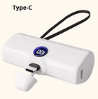 Fast Charging Power Bank Portable Charger External Battery Pack for iPhone Android LED Digital Display 5000mAh Mini Powerbank