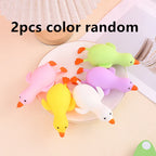 Large Size Antistress Duck Squeeze Toy Kawaii Cute Goose Stress Relief Decompression Stretch Vent Toy for Kids And Adults